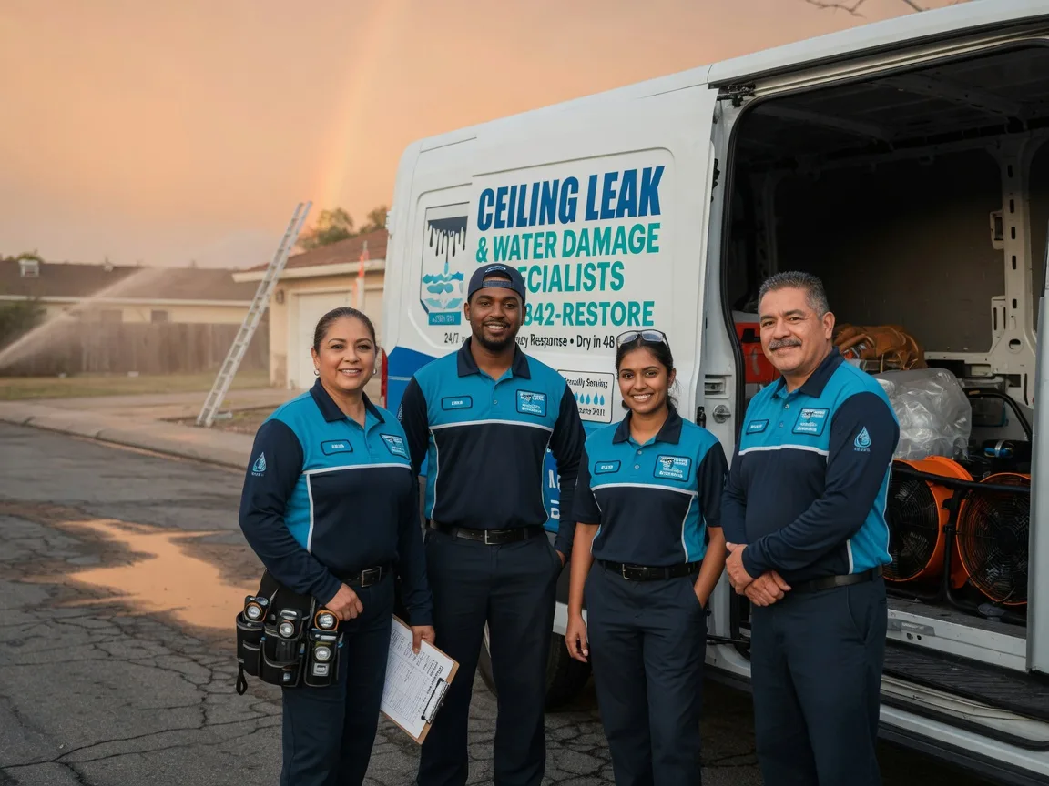 Ceiling Leak Cleanup company in Geuda Springs, KS
